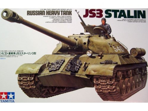 russian heavy tank js3 stalin 35211 Модель 1:35
