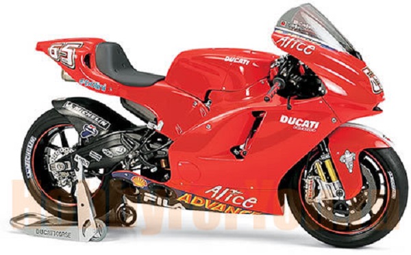 Модель 1:12 Ducati Desmosedici GP3 №12/65 MotoGP (Troy Bayliss - Loris Capirossi) (KIT)