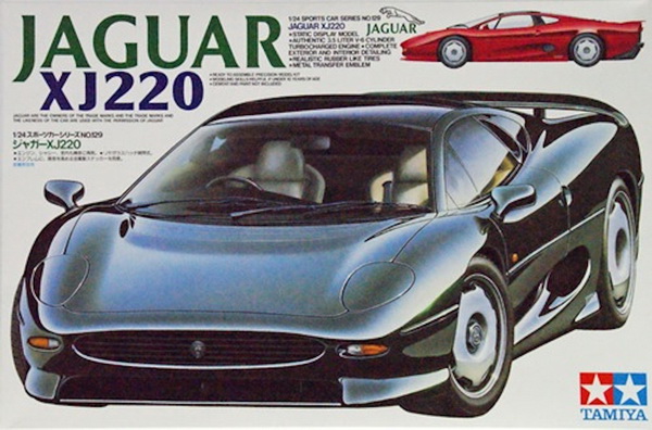 jaguar xj220 TAM24129 Модель 1:24