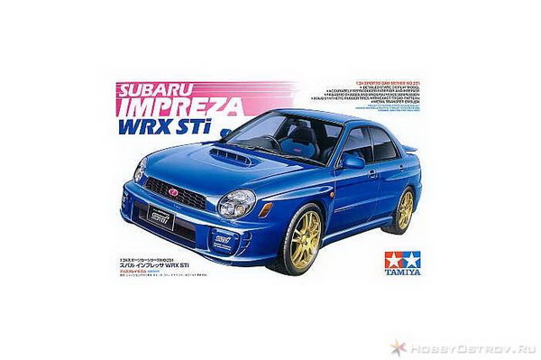 Модель 1:24 Subaru Impreza WRX STI