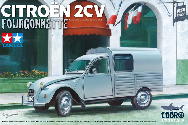 Модель 1:24 Citroen 2CV Fourgonette