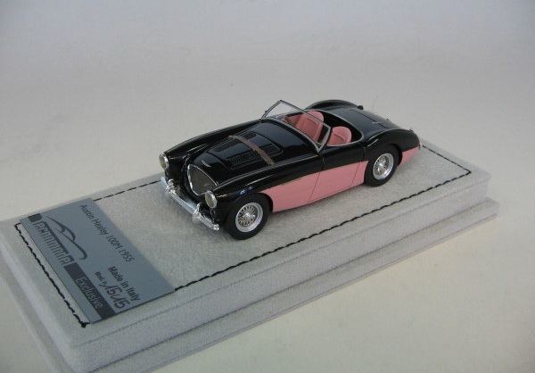 Модель 1:43 Austin Healey 100M Spider - black/pink(L.E.15pcs)