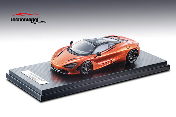 McLaren 720S Geneva AutoShow - orange azores (L.E.99pcs) T43-EX08A Модель 1:43
