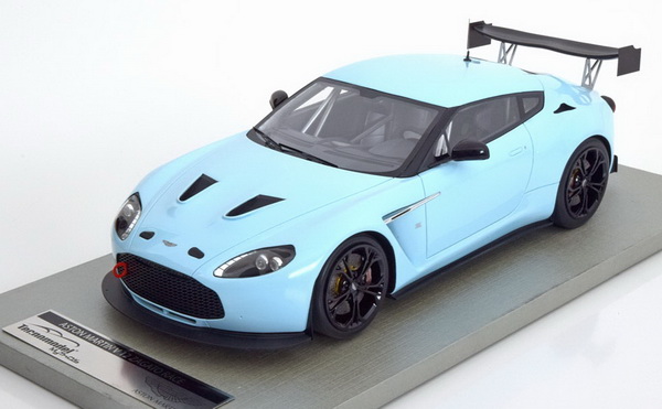 Модель 1:18 Aston Martin V12 Zagato Plain Body 2012 - light blue