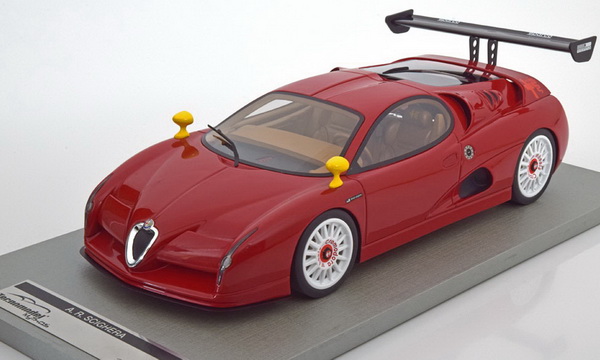 Модель 1:18 Alfa Romeo Scighera Racing Concept Car, Italdesign 1997 - red
