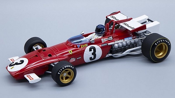 Ferrari 312B #3 Winner GP Mexico 1970 Jacky Ickx TM18-064D Модель 1 18