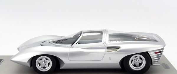 ferrari 250 p5 concept car, salon genf 1968 silver TM18-09c Модель 1 18