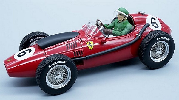 Ferrari Dino 246 F1 #6 GP Morocco 1958 Mike Hawthorn TM18-116A Модель 1:18