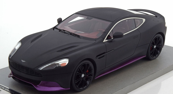 Модель 1:18 Aston Martin Vanquish Coupe - matt-black (L.E.25pcs)