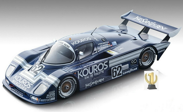 Модель 1:18 Sauber C8 №62, 24h Le Mans 1986 Kouros Quester/Pescarolo (Ltd. ed. 130 pcs.)