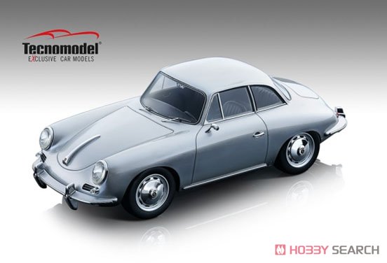 Porsche 356 Karmann Hardtop - silver met (L.E.99pcs) TM18-143D Модель 1:18