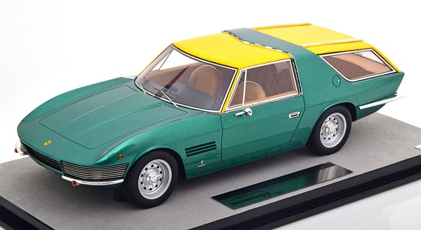 Модель 1:18 Ferrari 330 GT 2+2 Shooting Brake - green met/yellow (L.E.140pcs)