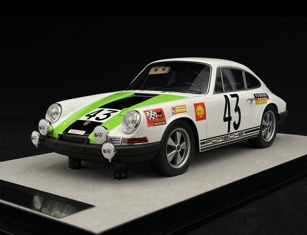 Модель 1:18 Porsche 911 T №43 24h Le Mans (Jean-Pierre Gaban - Roger Vanderschrick) (L.E.105pcs)
