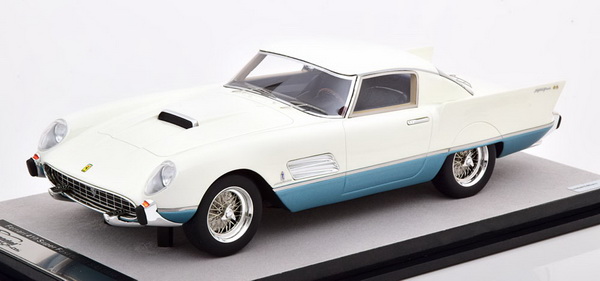 Модель 1:18 Ferrari 410 Super Fast 1956 - white/turquoise