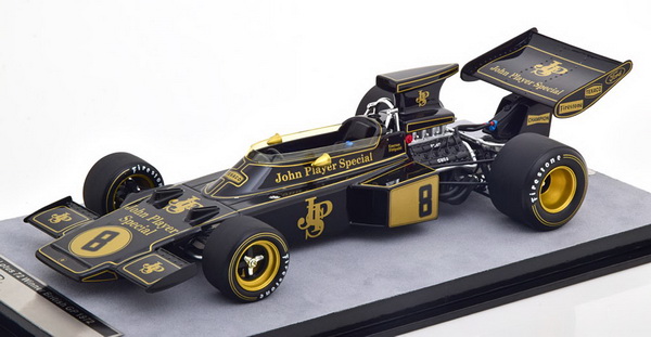 Модель 1:18 Lotus Ford 72 №8 «JPS» Winner GP England, World Champion (Emerson Fittipaldi) (L.E.165pcs)