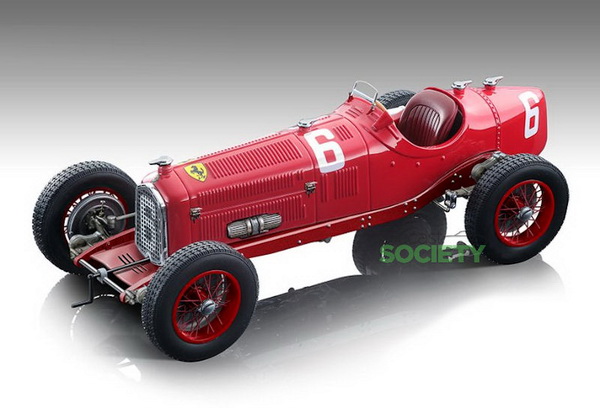 Alfa Romeo P3 Tipo B №2 Scuderia Ferrari Winner GP Germany (Caracciola) (L.E.175pcs) TM18-266A Модель 1:18