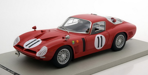 Модель 1:18 Bizzarini 5300 GT №11, 24h Le Mans 1966 Posey/Natili