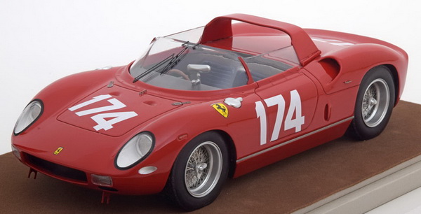 Модель 1:18 Ferrari 250P №174 Targa Florio (John Norman Surtees - Mike Parkes) (L.E.70pcs)