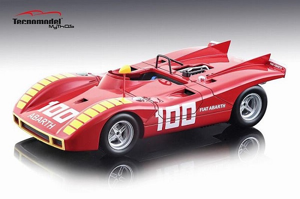 Abarth 2000 SP #100 Enna GP 1970 Arturo Merzario TM18-59C Модель 1:18