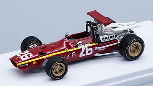Ferrari 312 F1/68 №26 GP France 1968 (Jacques Bernard «Jacky» Ickx)
