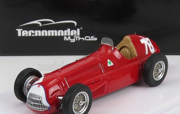 ALFA ROMEO F1 Alfetta 159 №78 German GP (1951) Paul Pietsch, Red