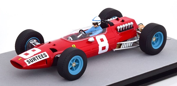 Модель 1:18 Ferrari 512 F1 GP Italy 1965 Surtees (c фигуркой гонщика), L.e. 85 pcs