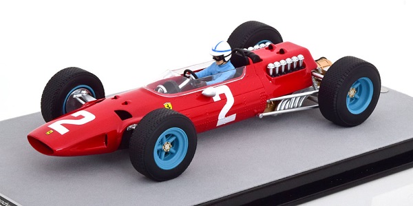 Ferrari 512 F1 GP Netherlands 1965 Surtees (c фигуркой гонщика), L.e. 75 pcs TMD18-98C Модель 1:18