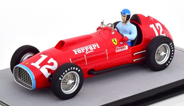 Ferrari 375 F1 Winner GP Indianapolis, Weltmeister 1952 Ascari (c фигуркой гонщика), L.e. 100 pcs TMD18183B Модель 1:18