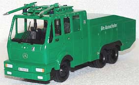 mercedes-benz wawe 9000 berliner polizei - green BUD002-1 Модель 1:43