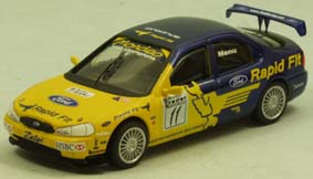 ford mondeo ~alain menu~ british touring car championship_ winner 2000.blue met-yellow ET001-1 Модель 1:43