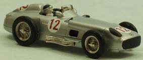 Модель 1:43 Mercedes-Benz W196 F1 Monoposto №12 (Kling GP Belgien-Spa+GP Netherland) - silver