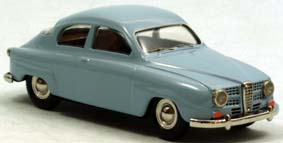 Модель 1:43 Saab 96 (replica made for Danhausen Modelcars) - light blue