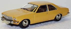 Модель 1:43 Opel Rekord D Coupe (replica made for Danhausen Modelcars) - yelov