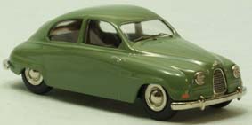 saab 93 (replica made for danhausen modelcars) - green MOA150-3 Модель 1:43