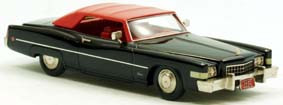 cadillac eldorado cabrio closed top - black TFC26-3 Модель 1:43