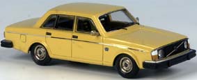 Volvo 244 DL right hand drive - yellow