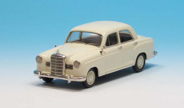 Модель 1:43 Mercedes-Benz 180 a Ponton (1958-1959) (4-door) Saloon - White