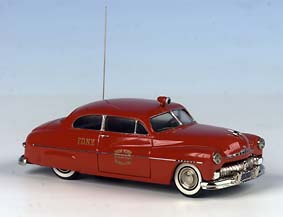 Mercury ~N.Y.Firechief~ - red TW502-1 Модель 1:43