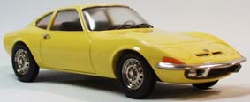Opel GT Coupe - yellow TW805-2 Модель 1:24