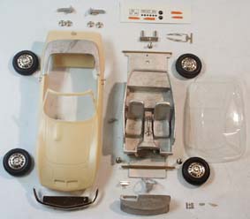 opel gt cabrio (kit) TW807-0 Модель 1:24