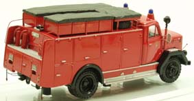 Модель 1:43 Magirus-Deutz FM 150 D 10A Rustwagen RW-OL (2500Ltr.) - red/black
