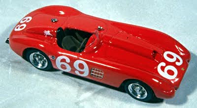 Модель 1:43 Ferrari 375 №69 Scuderia Parravano Riverside - red