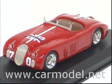 Модель 1:43 Alfa Romeo 6C 2500 Ala Spessa 40 №70 - red