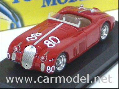 Модель 1:43 Alfa Romeo 6C 2500 Ala Spessa 40 №80 - red