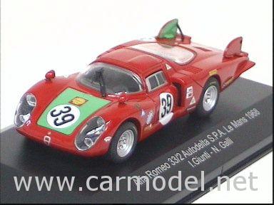 Модель 1:43 Alfa Romeo 33.2 №39 Le Mans