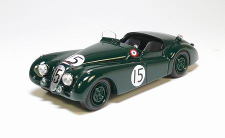 Модель 1:43 Jaguar XK 120 №15 Le Mans - green