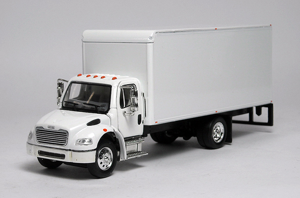 Модель 1:53 FREIGHTLINER M2 BOX Truck WHITE