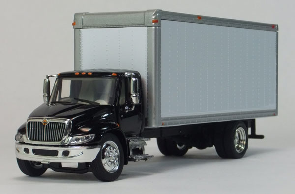 international 4300 box truck black 13-I011 Модель 1 53