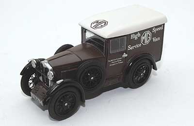 Модель 1:43 MG High Speed Service Van support van for EX127 1932 Pendine Record Attempt.