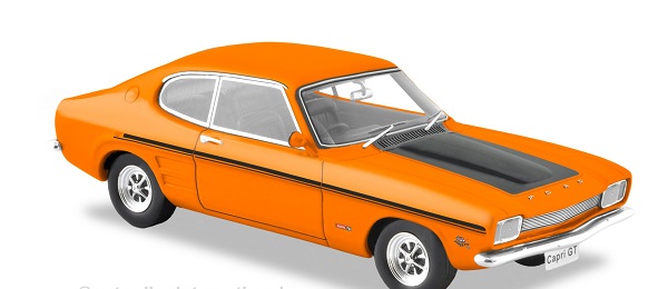Модель 1:43 Ford Capri GT V6 - 1970 - Raw Orange
